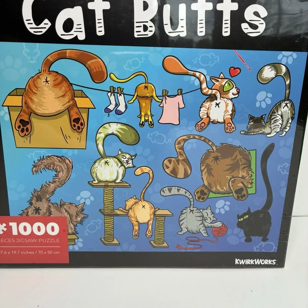 KwirkWorks cat butts